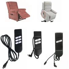 Hand Control Electric Recliner Switch Remote Control Button for Lift Chair Sofa