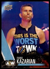 2021 Upper Deck AEW #27 Frankie Kazarian