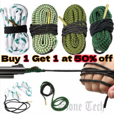 Reusable Bore Rope Gun Snake Barrel Cleaners .30.38  12 Ga Rifle Shotgun Pistol