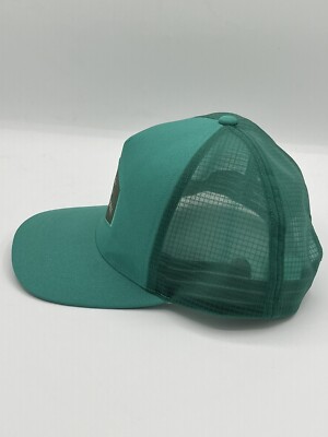 Arc'teryx Mesh Lightweight Snap back Green Trucker Hat Cap HTF OOP