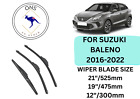 <!--F#f_0-->WIPER BLADES FOR SUZUKI BALENO 2016-2022 (EW) HATCH<!--F/-->