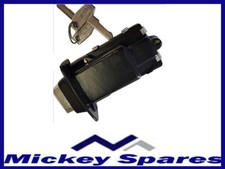 NEW VESPA PX EARLY MODELS BLACK SEAT LOCK WITH TWO KEYS PX NEW