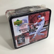 Upper Deck Tribute To Mark McGwire Lunch Box With Set Of 30 Cards Sealed