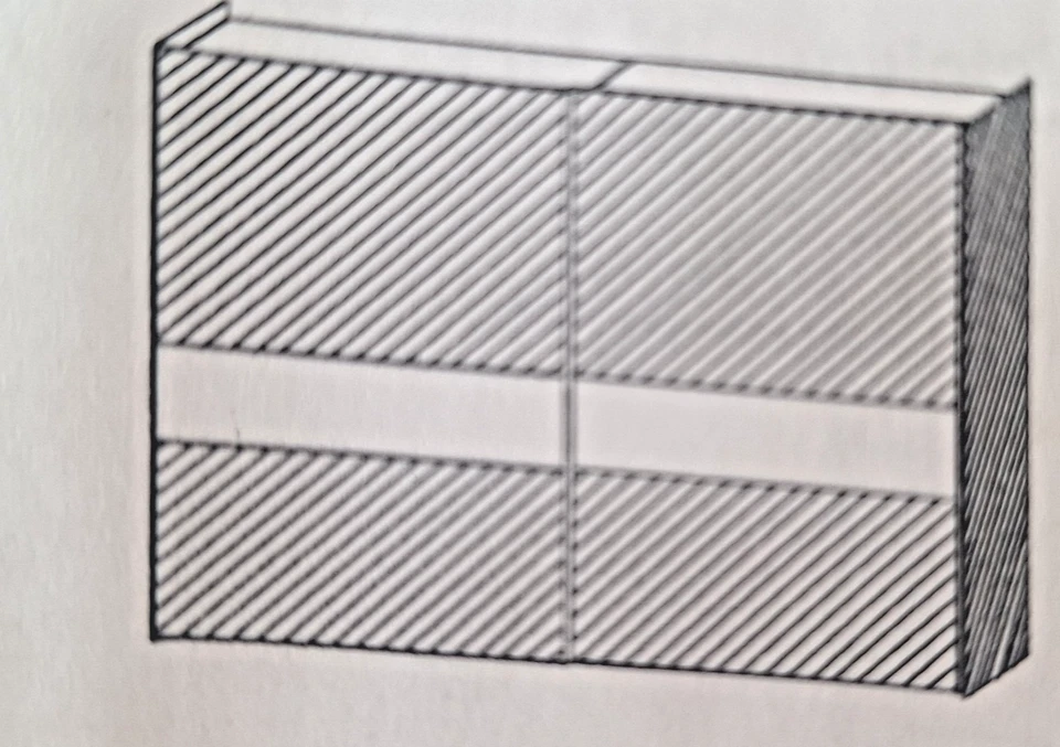 Kettnaker Schwebetürenschrank, schwarz / zebrano; 234x 300x67,3 - Bild 2 von 3