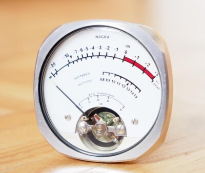 1 x Nagra IS / ISS / ISN ect.. VU - Modulometer ! RAR ! NEW / NOS !