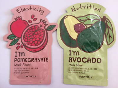 2 x TONYMOLY Mask Sheet
