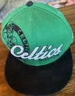 Boston Celtics Snapback Hat New Era Hardwood Classics Green Black Embroidered