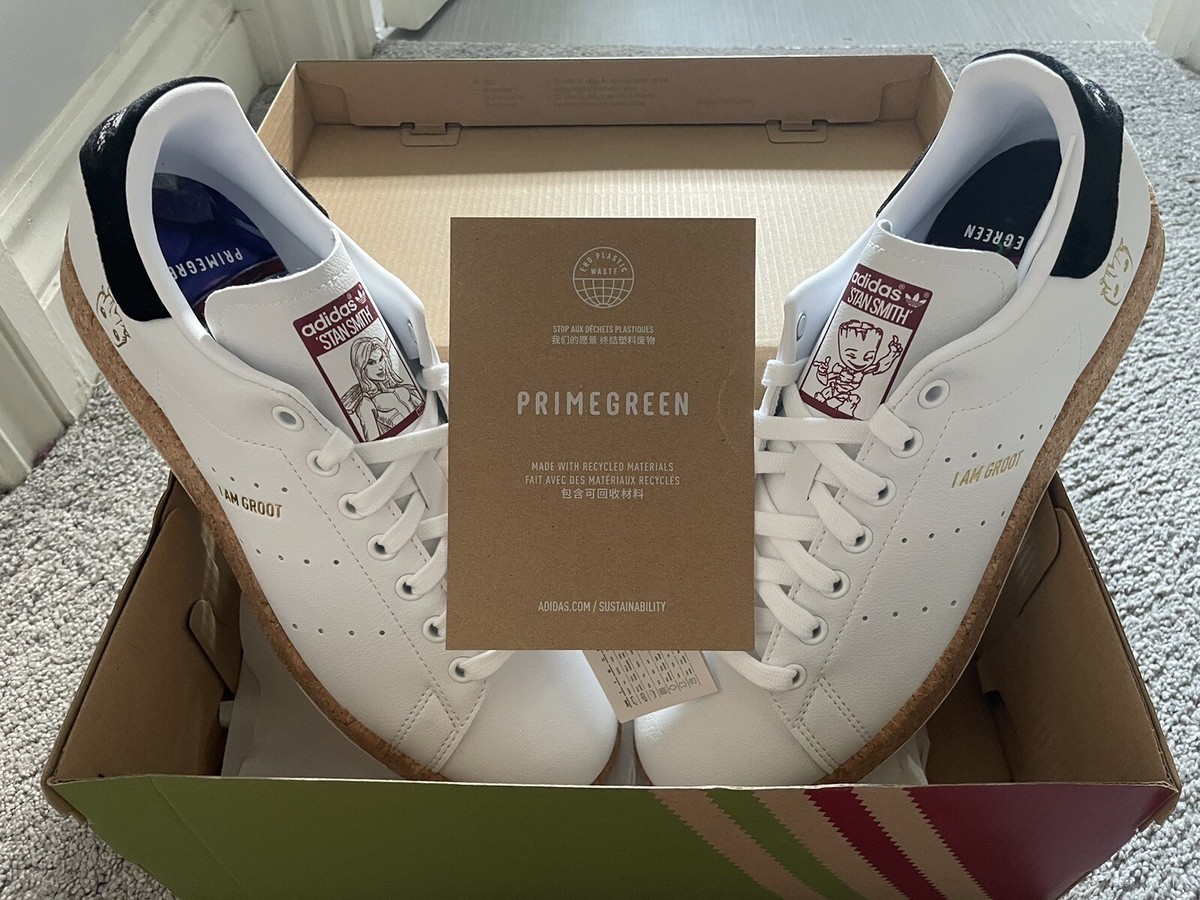 Adidas Stan Smith I Am Groot Marvel X Trainers Primegreen New UK Size
