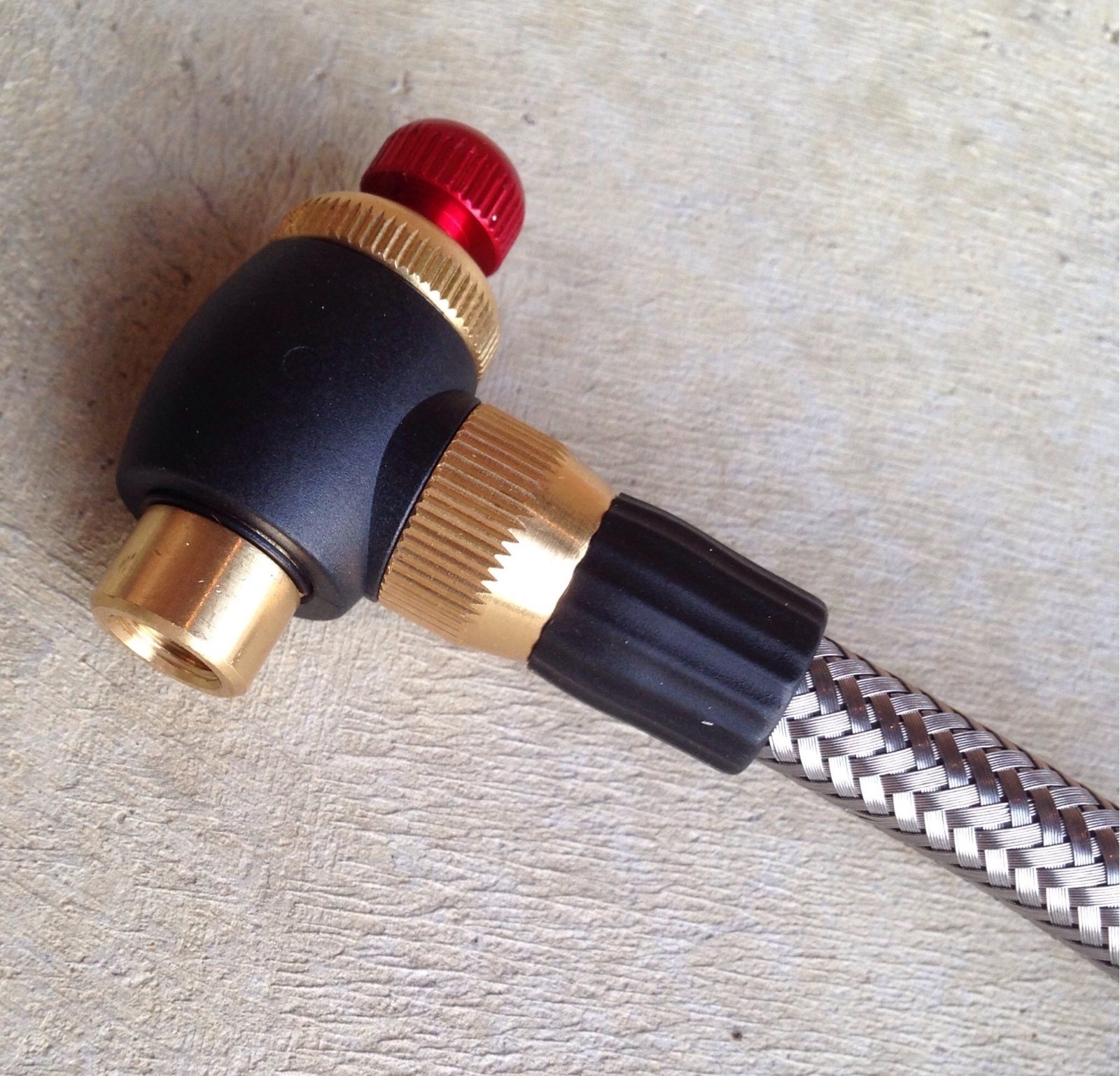 Shock Nitrogen regulator 6’ stainless hose w/ no loss chuck w/ Bleeder Fox King eBay