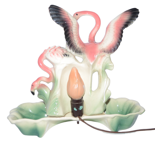 Vintage Lane and Co Flamingo TV Lamp Light Van Nuys California 1957 Mid Century - Picture 13 of 18