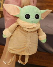 Star Wars Baby Yoda Plush Backpack Grogu The Child 14"