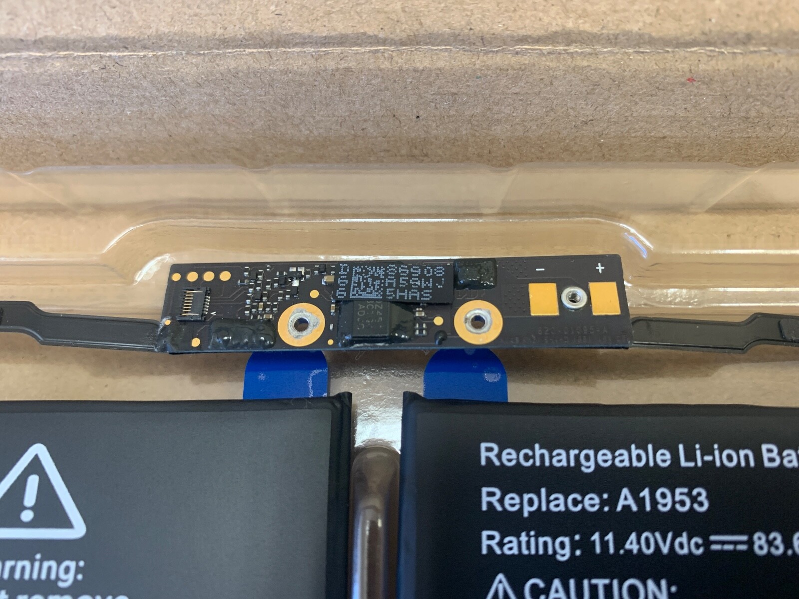 SLODA Akku Für MacBook Pro 15" A1990 (2018/2019) – 7400mAh, 11,4V, Kompatibel Mit Touch Bar Modellen