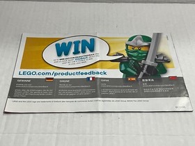 LEGO Ninjago 70739 Instruction Manual Only.