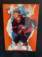21-22 UD ICE Hockey Orange Parallel 67 Josh Norris
