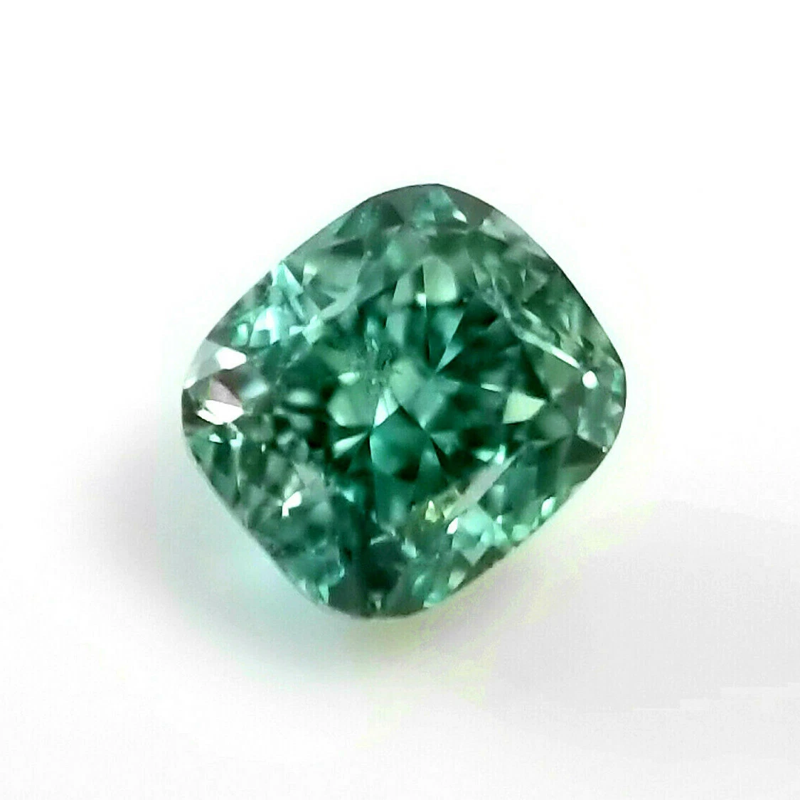 0.25ct Green Diamond Natural Loose Fancy Deep Blue Green Color