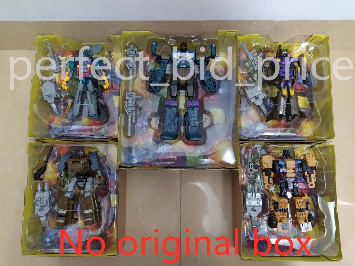 Zombicide Galactus Bruticus G1 Combaticons 5-in-1 Action Figure Set …