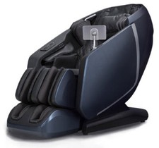 Osaki Highpointe 4D Heated Voice Ctrl Touchscreen SL-Track Massage Chair Blue