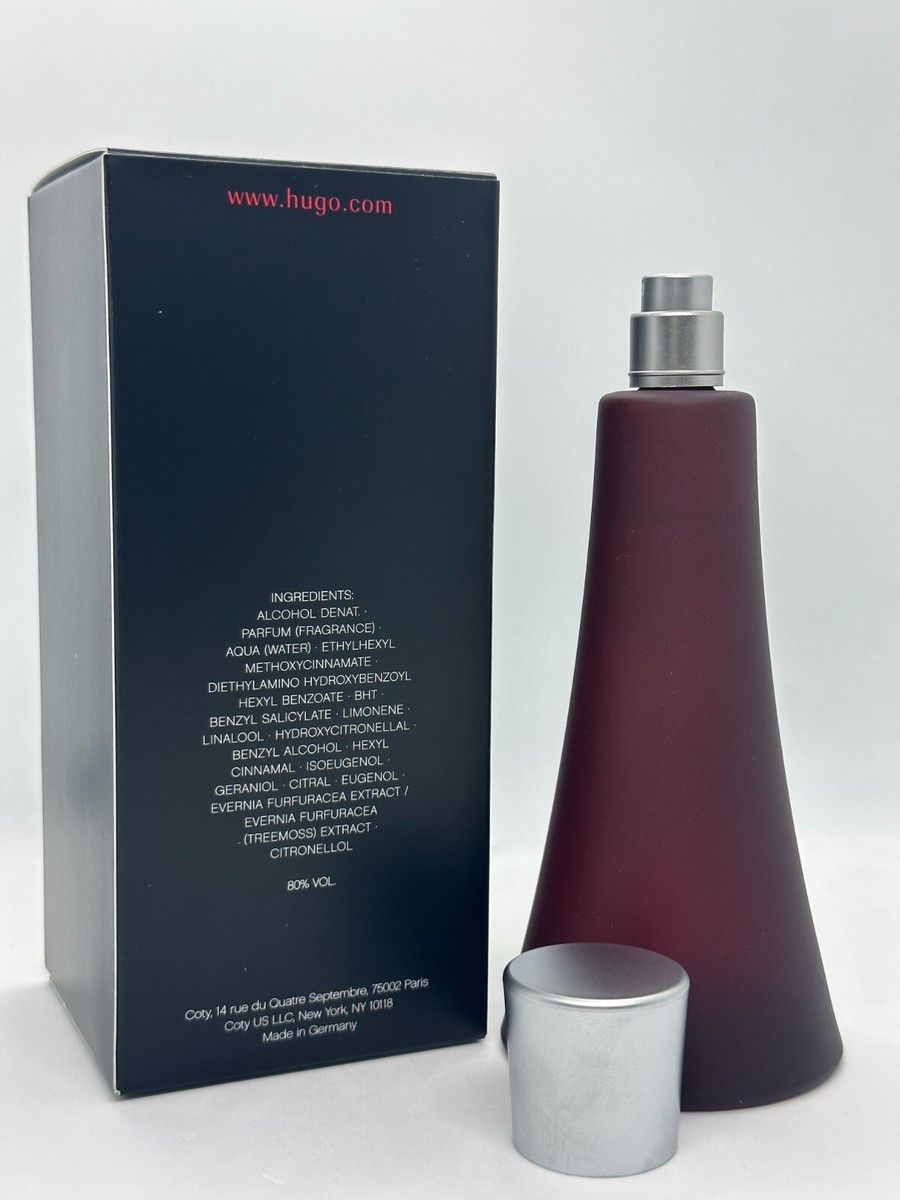Hugo Deep Red By Hugo Boss Oz EDP Spray for Women 885892494058