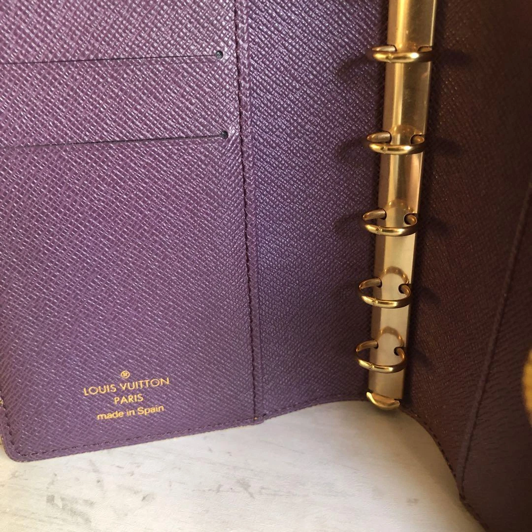 LOUIS VUITTON（LV） Copri notebook Louis Vuitton agenda giallo 4