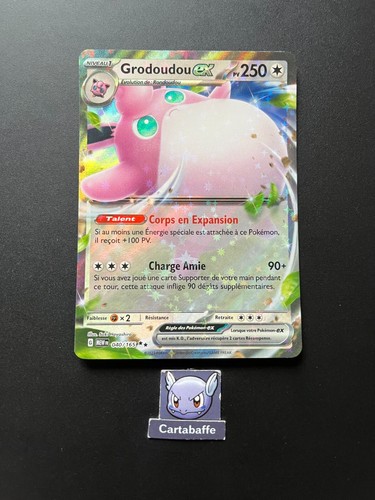 Carte Pokémon Grodoudou EX 040/165 EV3.5 Mini Série 151 NEUF