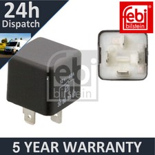 Image of Fits Vauxhall Corsa Astra Meriva Febi Fuel Pump Relay 90511178