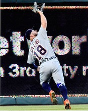 TYLER COLLINS   DETROIT TIGERS   ACTION SIGNED 8x10