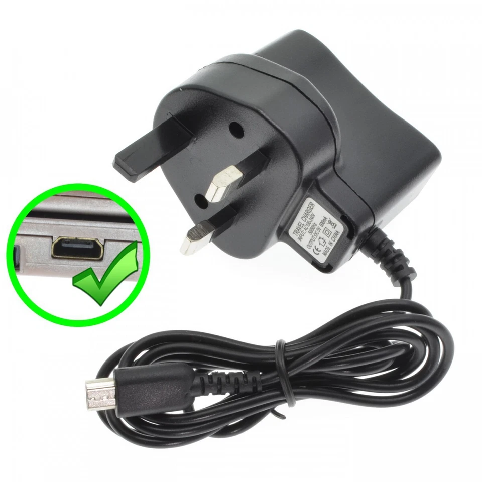 Nintendo Charger 3 Pin UK Main Adapter For Nintendo DSi NDSi DSiXL XL DS i & 3DS - Image 2 of 4