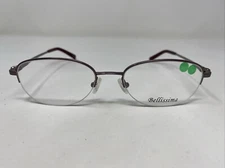 Bellissima BL 115 Lavender 53-18-135 Metal Half Rim Eyeglasses Frame YJ61