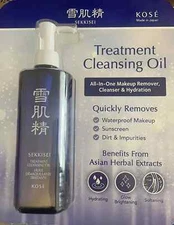 Kose Sekkisei Treatment Cleansing Oil All in One Makeup Remover 10.1 fl oz/300mL