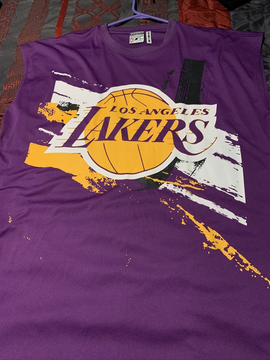 希少 Lakers シューティングシャツ ゲームシャツ 刺繍ロゴ VINTAGE Early 2000s NIKE Dri-Fit Los Angeles Lakers black