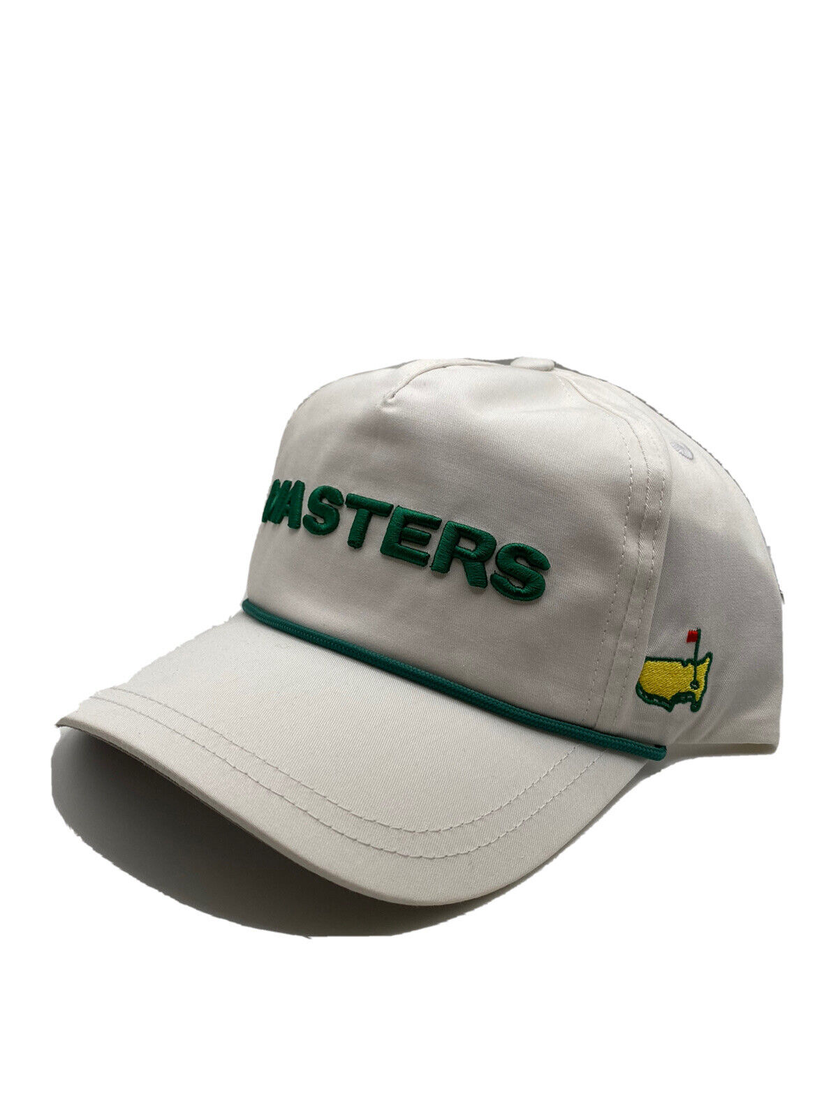 2024 Masters Tournament White & Green Rope Golf Hat Men's Augusta National