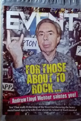 MOS EVENT Magazine 19 June 2016 - Andrew Lloyd Webber, Kim Cattrall, Jesse Wood