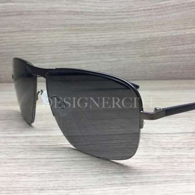 Puma Pro Light 2 PU0120S Sunglasses Matte Ruthenium Black 001 Authentic 59mm
