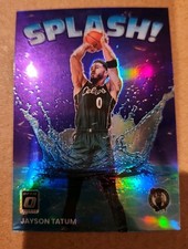 2022-23 Panini Donruss Optic - Splash! Jayson Tatum #7 Purple Prizm