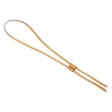 PU Leather Drawstring, 37.8 Inch Pull String Purse Strap Replacement, Yellow