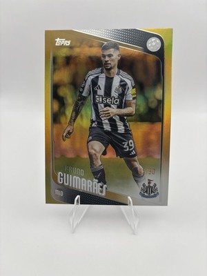 Bruno Guimarães 2025-26 Topps UCC Flagship UFEA Gold /50