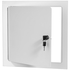 Premier 24x24 Universal Steel Flush Access Panel Door w/Keyed Cylinder Latch,...