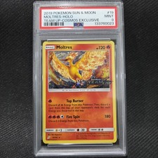 2019 Pokemon: MOLTRES 19/181 - [Cosmos Promo EU Exclusive] [Team Up] Mint PSA 9