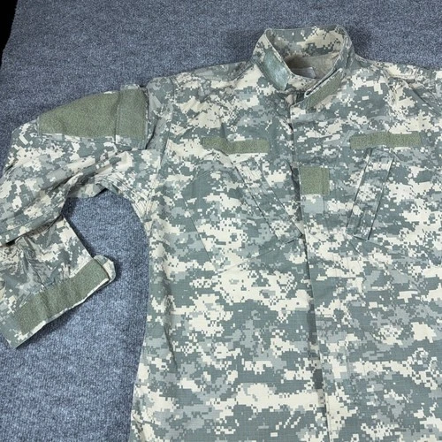 US Army ACU Combat Uniform Coat UCP Digital Camo Jacket Large Regular UNICOR image 3