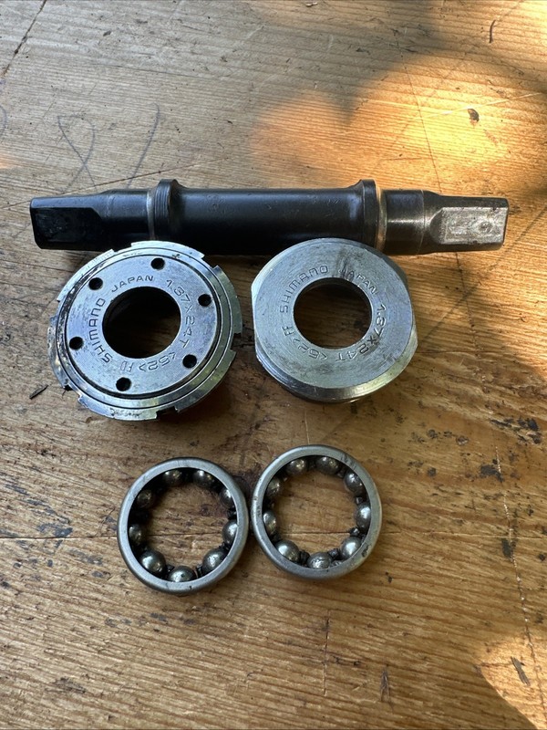 Shimano Bottom Bracket British Thread Vintage Bike Cycling