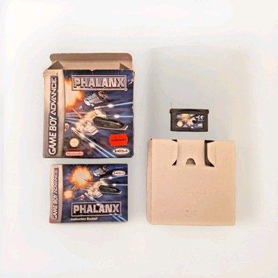 Nintendo Game Boy Advance GBA Phalanx mit OVP und Anleitung Folie Deutsch