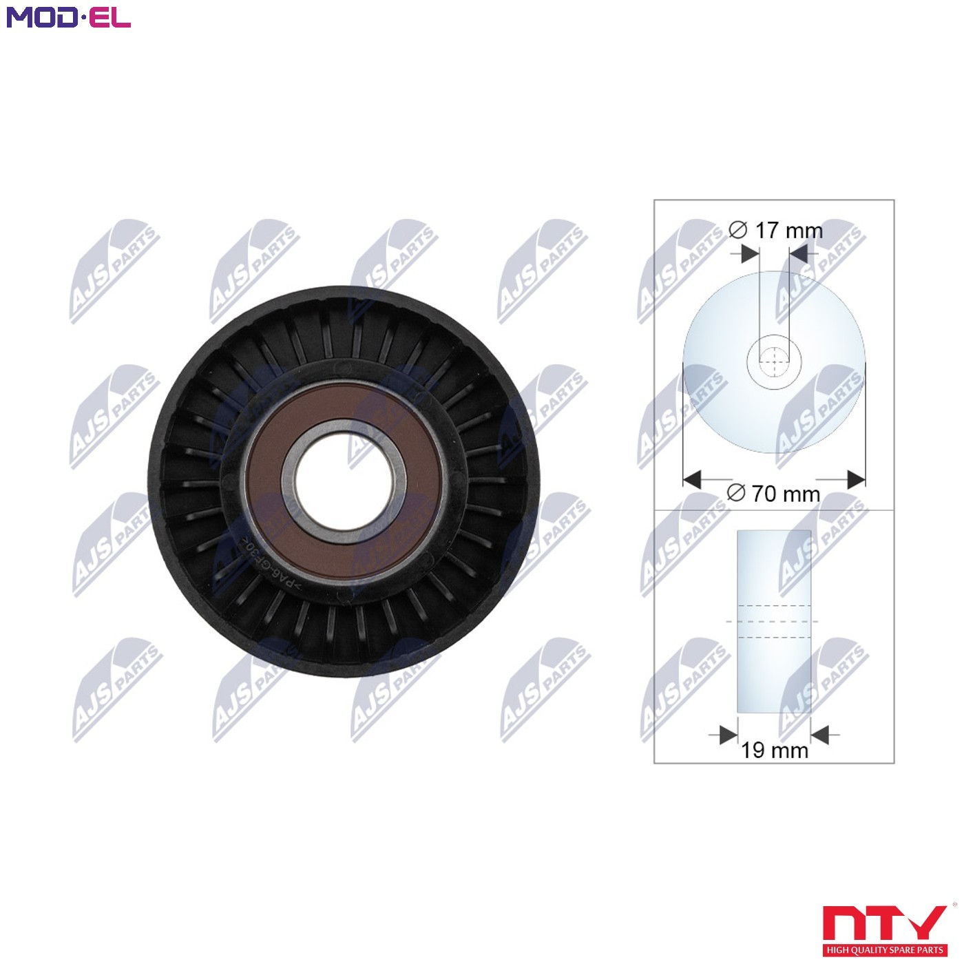TENSIONER PULLEY VRIBBED BELT RRK-CH-007 FOR CHRYSLER PT/CRUISER/Convertible