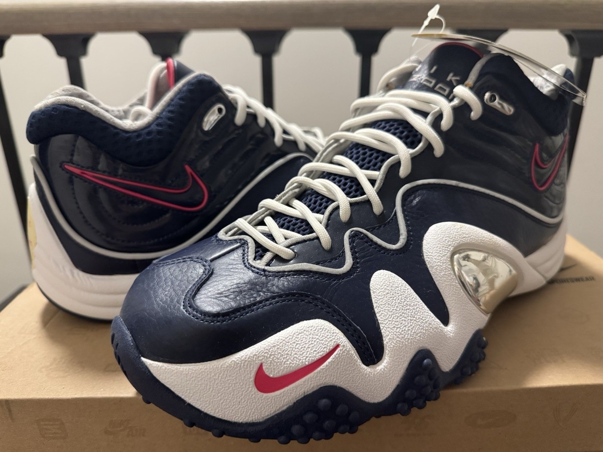 【未着用】NIKE ZOOM UPTEMPO V (NIKEiD) Nike Zoom Uptempo Flight V ID custom Jason Kidd Sz 9 US more
