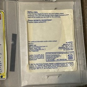 Nintendo NES, THE ROCKETEER, by BANDAI, Box Only