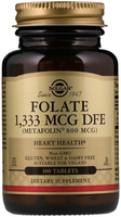 Solgar - Folate 1333Mcg - Metafolin 800 Mcg / 100 Tabletten / Folien