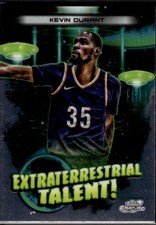 Kevin Durant - 2023-24 Topps Cosmic Chrome - #ET-11 - Extraterrestrial Talent