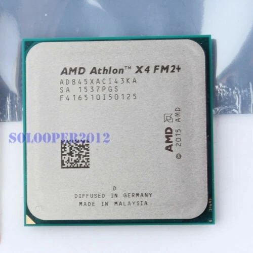 AMD Athlon X4 845 Processor 3.5 GHz AD845XACI43KA Socket FM2+ CPU - Image 2 of 4
