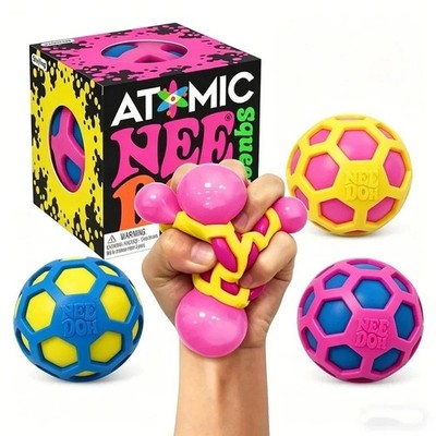 Atomic Squishy Stressball Blind Box Sensorik Fidget Spielzeug Geschenk