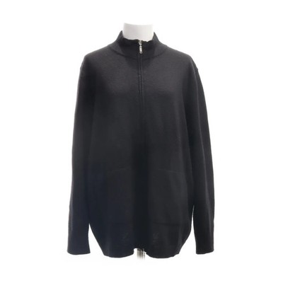 Strickpullover, Größe: L, Schwarz, Acryl/Wolle, Einfarbig, Feinstrick #uSF