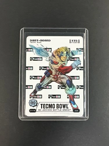 Dart-Board Tecmo Bowl Bo Jackson Battle Arena 135 Ice ST476 Sore Thumb